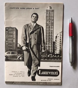 CATALOGO IMPERMEABILI LAURENZI ANNO 1963 C1 - Picture 1 of 6