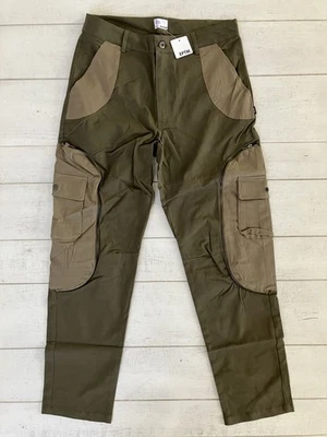 Pantalones cargo EPTM verde militar relajados holgados con cremallera L 34x32 Hip Hop ropa de calle Foto 1 de 4