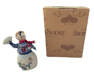 Jim Shore Snowman “FLAKE U” Ornament Original Box Christmas Winter Holiday oct25 - Picture 1 of 15
