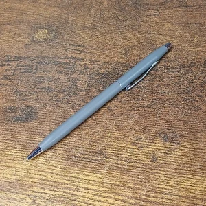 Cross Century Grey Gray w/ Chrome Trim Ballpoint Pen - Picture 1 of 4