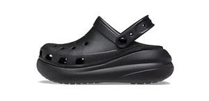 Unisex Crocs Crush Clog Black/Black 207521-001 Women's Size 4-13 - Picture 1 of 5