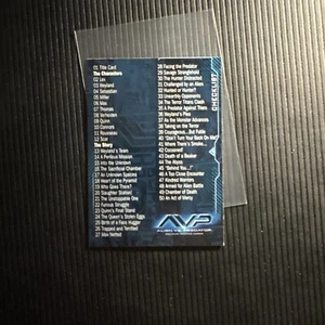 Alien vs Predator Movie Cards Inkworks 2004 #90 Checklist - Picture 1 of 2