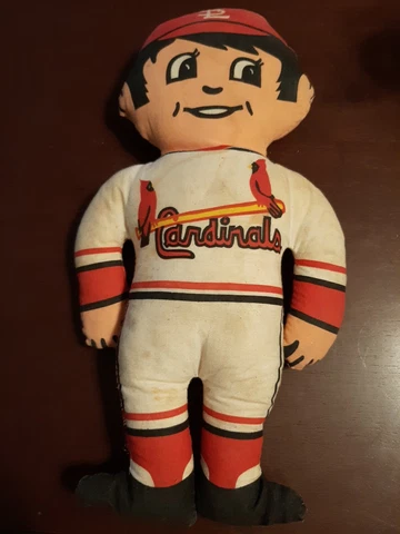 Vintage Cardinals Plush Figure 12" Cover
