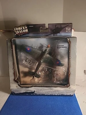 Forces of Valor Unimax 1:72 U.K. Hurricane RAF No. 87 Squadron Diecast Metal Nuevo Foto 1 de 4