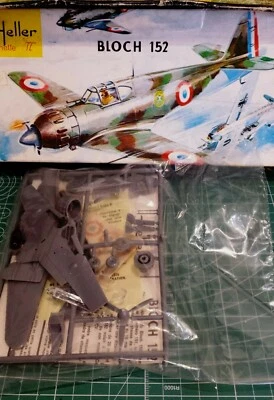 HELLER  BLOCH MB  152 scala 1:72  + BOX DOWOTINE D 520 KIT  VINTAGE  1972 - Immagine 1 di 3
