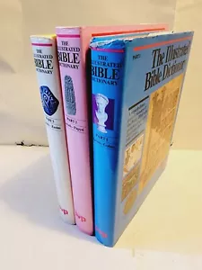 The Illustrated Bible Dictionary - Volumes 1 - 3 Set Illustrated History Maps - Foto 1 di 12