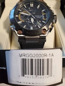 Nearly New G-SHOCK MR-G MRG-G2000R-1AJR Men's Solar Radio GPS Black Titanium - Picture 1 of 15