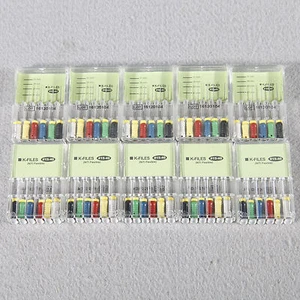 60 PIEZAS Nuevos Archivos K Dentales 25 mm #15-40 NITI Endo Canal Raíz Archivo Uso Manual Super K - Imagen 1 de 12