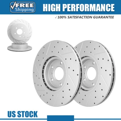 4 PIEZAS Rotores delanteros traseros perforados y ranurados para Murano INFINITI M37 M35h M56 QX70 Foto 1 de 4