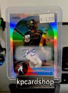 2022 Bowman Chrome - Bowman Ascensions Autographs #BA-4 Kahlil Watson /100 - Picture 1 of 2