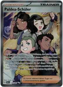Pokémon Paldea-Schüler Full Art Paldeas Schicksale PAF 231/091 Near Mint Deutsch - Picture 1 of 1
