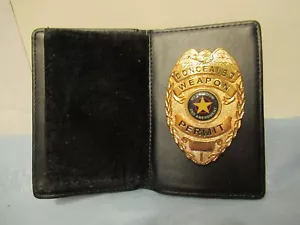 Concealed Weapons Permit Badge - Picture 1 of 5