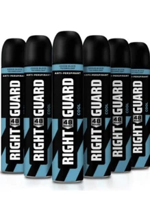 6 x 250ml Right Guard Mens Deodorant Defence Cool 48H Anti-Perspirant - Picture 1 of 2