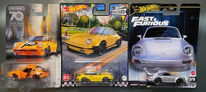 Porsche 911 1:64 PREMIUM Metall 3 Stück - Bild 1 von 9