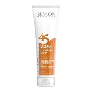Shampoo e Balsamo Capelli Castani REVLON 45 Days Color Intense Coppers 275ml - Imagen 1 de 1
