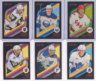 2023-24 O-Pee-Chee Black Retro 382 David Kampf /100 Toronto Maple Leafs - Image 1 of 2