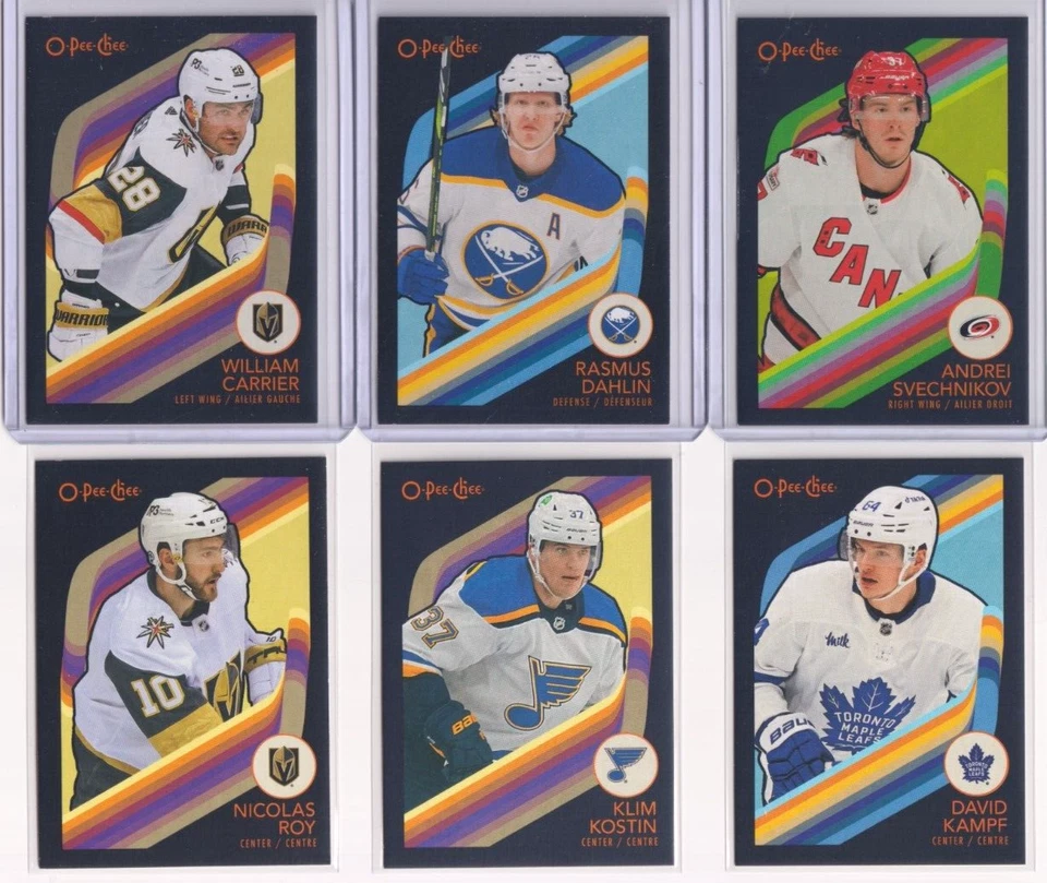 2023-24 O-Pee-Chee Black Retro 382 David Kampf /100 Toronto Maple Leafs - Image 1 of 2