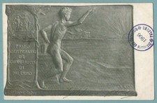 PALERMO - 1906 PRIMO CENT. UNIVERSITA' -Cartolina Originale d'Epoca FP Viaggiata