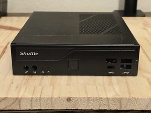 SHUTTLE DH470 CASE WITH SERIAL CABLES COOLING SYSTEM INCLUDED USE!! - Picture 1 of 9