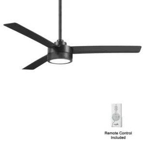 Minka Aire Roto LED 52" Coal Ceiling Fan with Remote Control - Picture 1 of 5