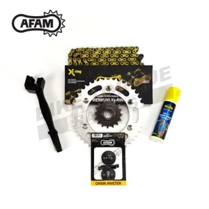 AFAM Upgrade X Chain and Sprocket Kit fits Yamaha XTZ750 Super Tenere 1989-95 - Picture 1 of 2