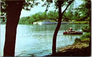 Old Fort Defiance, Defiance, Ohio Standard Oil SOHIO Postcard - Picture 1 of 2
