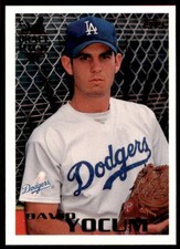 1996 Topps David Yocum Baseball Cards #236