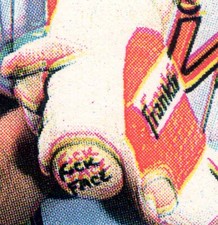 1989 Fleer Bill Ripken  SGC Graded Red Offset error card Billy FF F-Face  SP