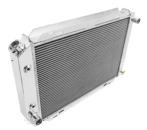 Champion Racing 2 Row Aluminum Radiator For 1979 - 93 Ford/Mercury Cars - Picture 1 of 7