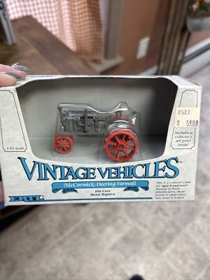 Ertl  Vintage Vehicles 1/43 McCormick Deering Farmall Tractor #2527 NEW in box - Image 1 of 4