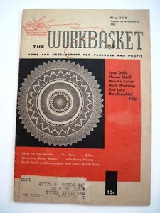 May,1958 "The Workbasket" Magazine w/ Needlecraft for Pleasure & Profit * - Picture 1 of 11