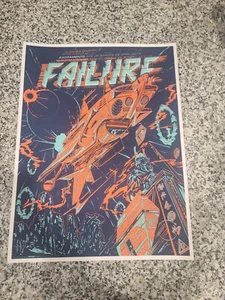 FAILURE Sacramento CA April 2019 AP Screen Print Concert Poster - Picture 1 of 3