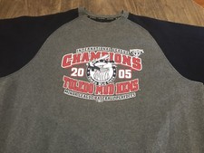 Toledo Mud Hens 2005 Champs Gray & Navy XL Sweatshirt Minor League Baseball MiLB