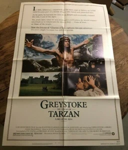 Greystoke Die Legende von Tarzan Herr der Affen 1983 Einblatt Filmplakat - Bild 1 von 5