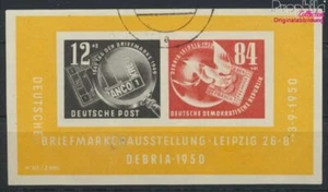 DDR (RDA) Bloque 7 usado 1950 debria en Leipzig / (9949817 - Imagen 1 de 1