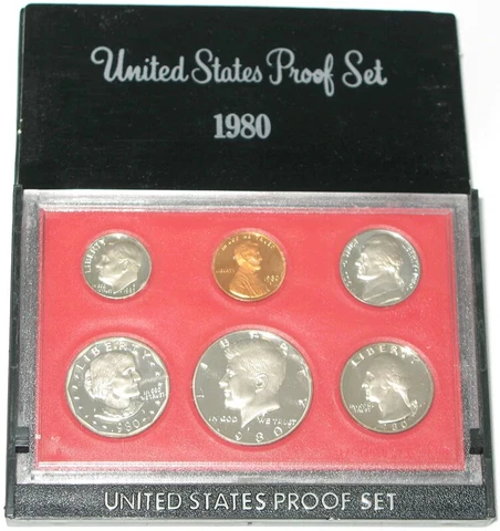 1980-S Proof Set From The San Francisco Mint Cover