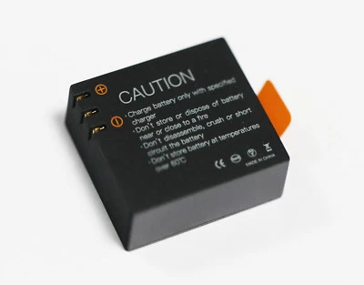 3 x Akku für Apeman SJCAM SJ4000 Forever SC-100 SC-200 SC-400 Action Cam qumox