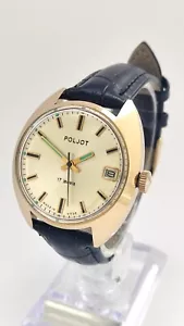 Armbanduhr Poljot USSR CCCP Sowjetunion Handaufzug Mechanisch Herrenuhr 80er - Bild 1 von 16