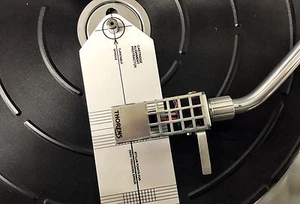 NEW ORTOFON CARTRIDGE ALIGNMENT PROTRACTOR TEMPLATE - Picture 1 of 2