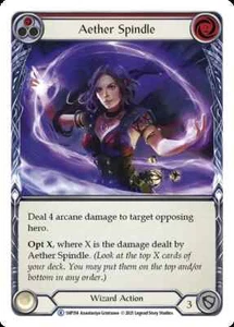 1x Aether Spindle RED - NM - History Pack Vol. 1 - Flesh and Blood Rare - Picture 1 of 1