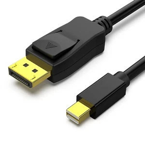 New - Mini DisplayPort / Thunderbolt to DisplayPort Cable , 6 ft - Picture 1 of 5
