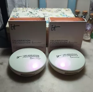 Lot of 2 IT Cosmetics Celebration Foundation Illumination Deep Powder - Picture 1 of 4