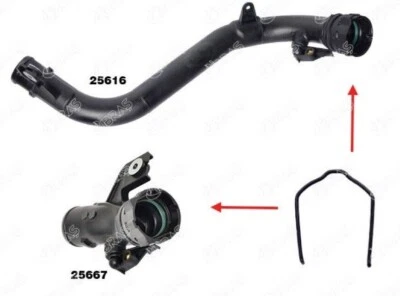 Retaining Clips Intercooler Turbo Hose Pipe For Nissan Juke NV200 Cube Qashqai - Image 1 of 4