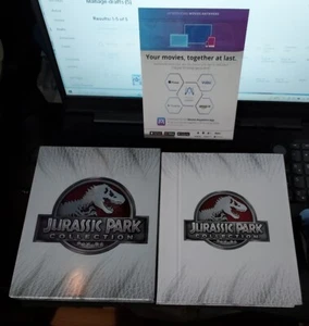 Jurassic Park Collection Blu-Ray No Digital 6 disks w/ Sleeve Opened, not played - Picture 1 of 12