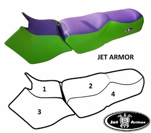 JetArmor Custom Seat Cover for SeaDoo 90-91 GT/ 92-98 GTS/ 92-95 GTX Touring - Picture 1 of 2