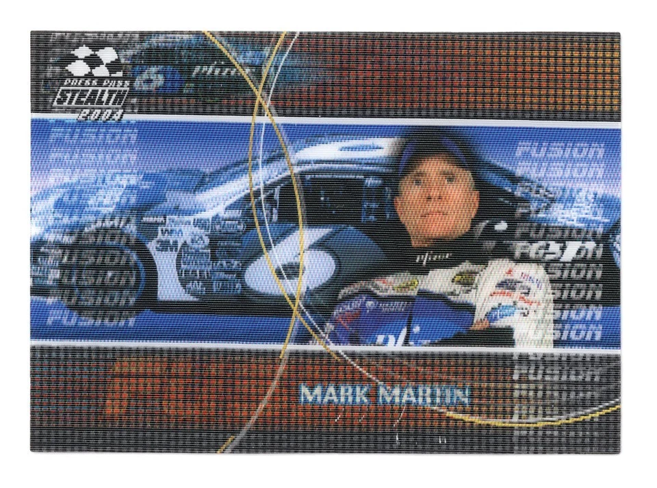  2004 Press Pass Stealth Fusion #FU8 Mark Martin - Image 1 of 1