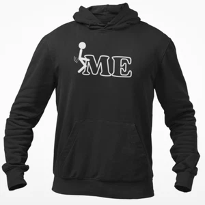 Hoody Rude Funny Meme Hoodie Sweatshirt Non Swearing Lad Adult Humour Joke Gift - Picture 1 of 4