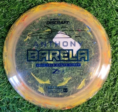 SIGNED Discraft Barela Jawbreaker Z Flx TS VENOM Driver Golf Disc 170-172g 2024 - Image 1 of 4