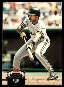 1992 Stadium Club Cecil Espy Pittsburgh Pirates #95 - Picture 1 of 2