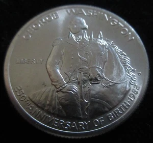 MDS USA HALF DOLLAR 1982 D "250. GEBURTSTAG GEORGE WASHINGTON", SILBER  #AC - Bild 1 von 2
